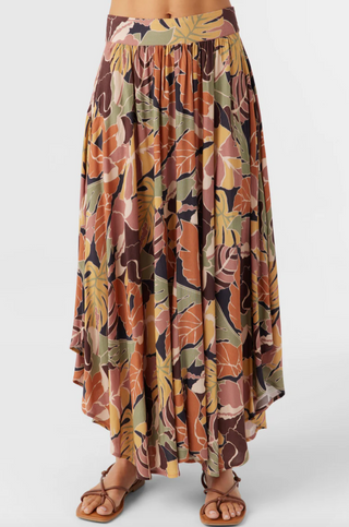 MARNIE SIREN ABSTRACT MAXI SKIRT (BLK) ONLINE EXCLUSIVE