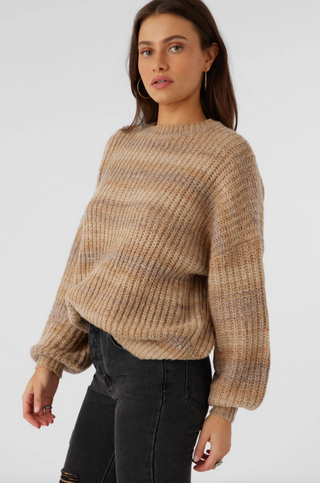 BAYOU OMBRE STRIPE SLOUCHY SWEATER (TBB) ONLINE EXCLUSIVE