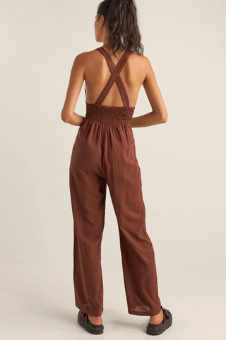 Cabana Jumpsuit (Chocolate)