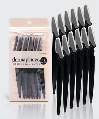 Dermaplaner 12 Pack - Black