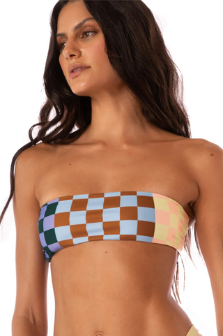 Chess Amalie Strapless Bandeau Bikini Top