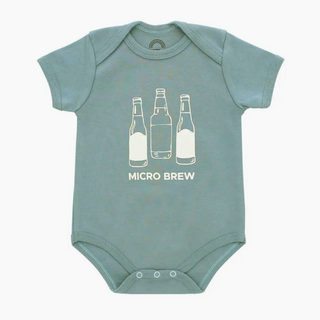 Micro Brew Funny Baby Gift Cotton Onesie