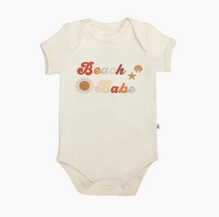 Beach Babe Summer Cotton Baby Onesie Bodysuit