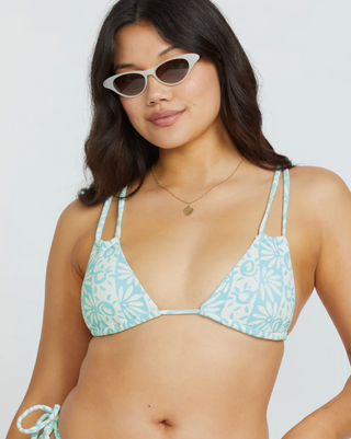 Happy Dance Avery Slide Triangle Bikini Top (SSY)