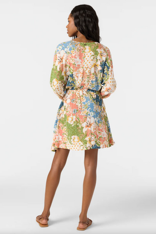 JOHANNA LUA FLORAL SHORT DRESS (MUL)