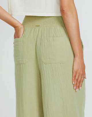 New Waves Gauze Elastic Waist Pants (AVO)