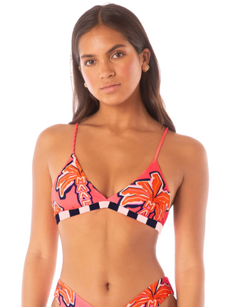 Racing Palms Rasha Fixed Triangle Bikini Top