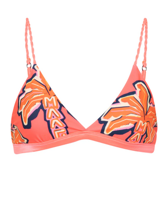 Racing Palms Rasha Fixed Triangle Bikini Top