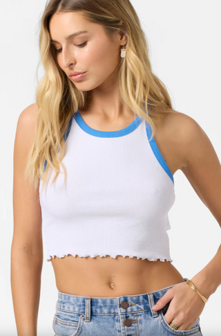 ALYX RIB KNIT TANK TOP (WHT)