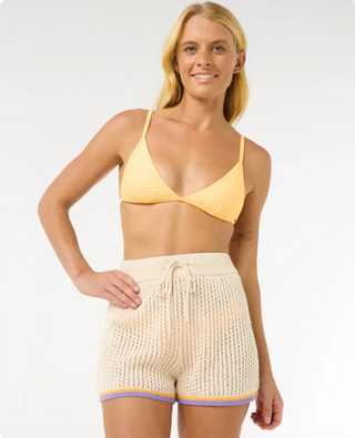 Cala Vadella Crochet Short (Off White)