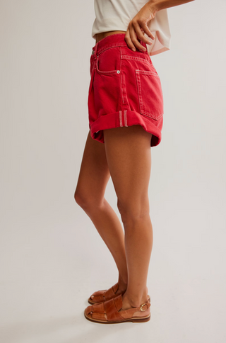 We The Free Danni Shorts (Hot Rod Red)