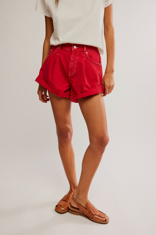 We The Free Danni Shorts (Hot Rod Red)