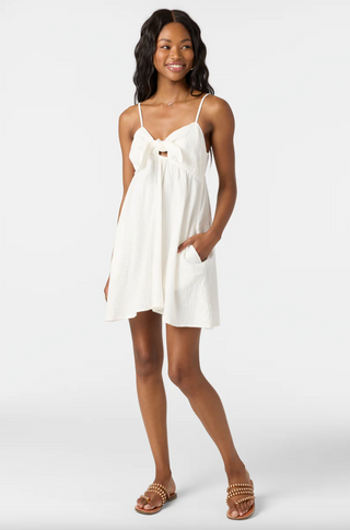 NATALYA SHORT DRESS (White) ONLINE EXCLUSIVE