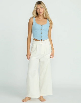 Sunwashed Sleeveless Top (BSA)