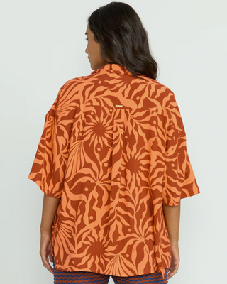 Beach Side Printed Short Sleeve Shirt (NJY0) ONLINE EXCLUSIVE