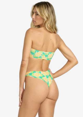 Trippin On Sun V Hike Skimpy Coverage Bikini Bottoms (MUL)
