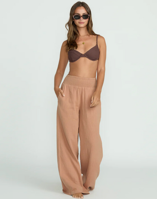 New Waves Gauze Elastic Waist Pants (RSB) ONLINE EXCLUSIVE