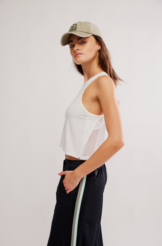 Tempo Flash Finish Tank (WHITE) ONLINE EXCLUSIVE