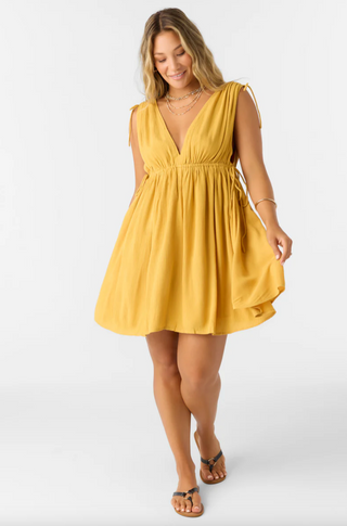 MADELEINE SHORT DRESS (GOL)
