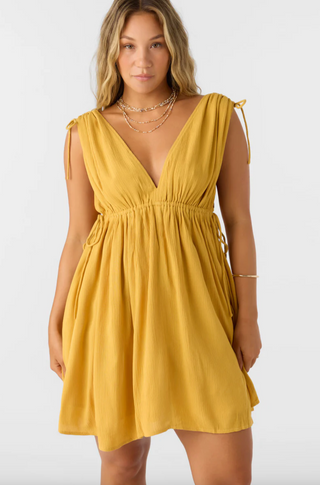 MADELEINE SHORT DRESS (GOL)