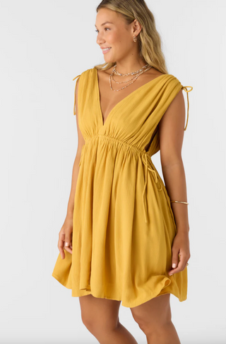 MADELEINE SHORT DRESS (GOL)