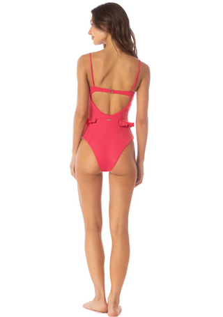 Cherry Crush Bree Cheeky Cut Underwire One Piece