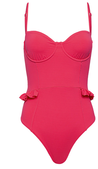 Cherry Crush Bree Cheeky Cut Underwire One Piece