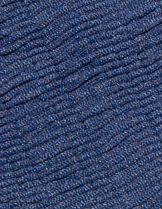 Willow Bikini Top (Midnight Blue/Pucker Up Fabric)