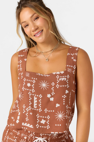 KEELY SLEEVELESS TOP (RUS)