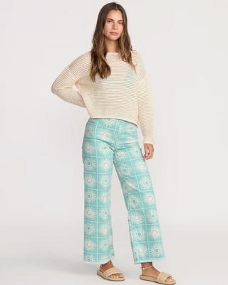 Free Fall Printed Twill Pants (MYB)