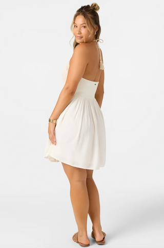 KINDRA SHORT DRESS (WHT)