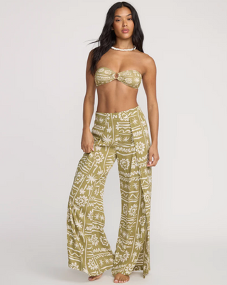 Split Spirit Elastic Waist Pants (GRT)