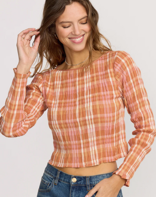 Check Me Out Long Sleeve Shirt (CLT0)