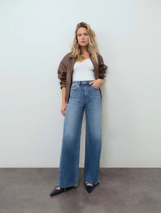 Far Out High Rise Wide Leg (Stunner)