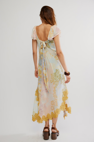 BALI AURORA MIDI DRESS (Soft Combo)