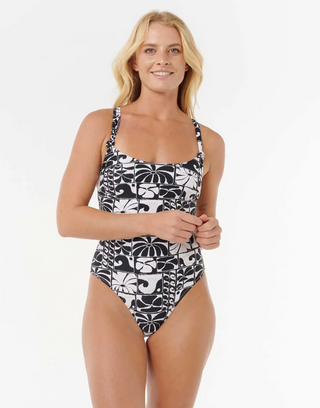 Ty Williams Knot One Piece Swimsuit (Washed Black)