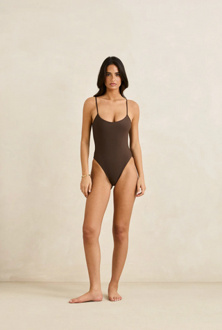 Classic Minimal One Piece (Chocolate)