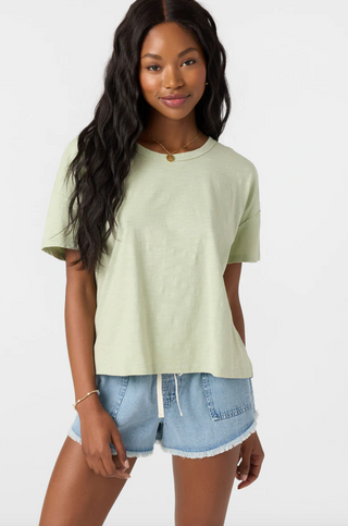 WAVELENGTH RELAXED TEE TOP (SEAFOAM)