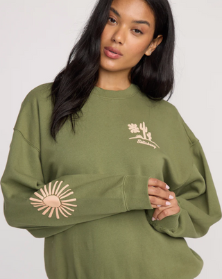 Sun Wave Livin Kendal Crewneck Sweatshirt (Luv Army)