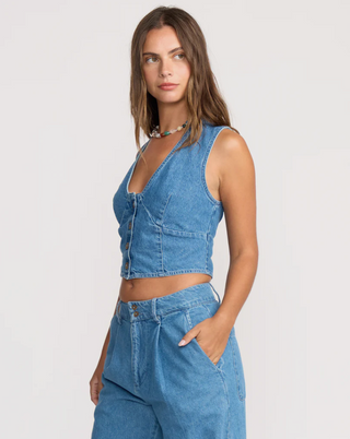 INDIGO SKIES TOP (SLW)
