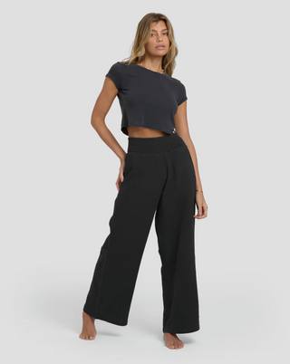 New Waves Gauze Elastic Waist Pants (BSD)