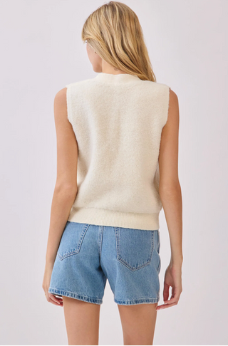 Knit Vest (Ivory)