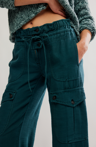 PARK AVE PANT (SEA MOSS)