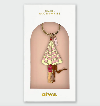 Beach Lovers Keychain