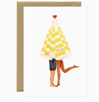 Beach Umbrella Card