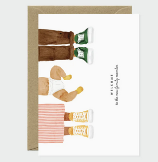 Welcome Baby Family Member Card