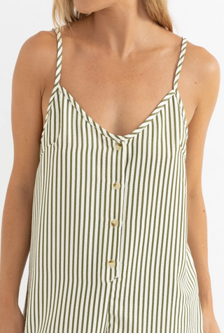 COVE STRIPE ADJUSTABLE ROMPER (ALO)