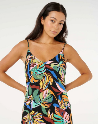Sunset Luau Midi Dress (Multi)