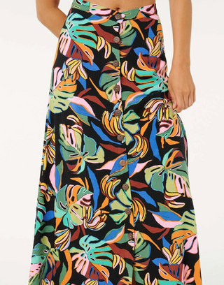 Sunset Luau Maxi Skirt (Multi)