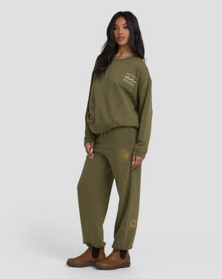 Sightseer Wave Jogger (Martini Olive)